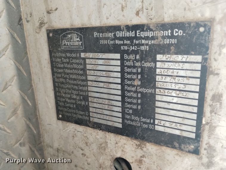 image for item DP3367 2014 Caterpillar CT660L  vacuum truck