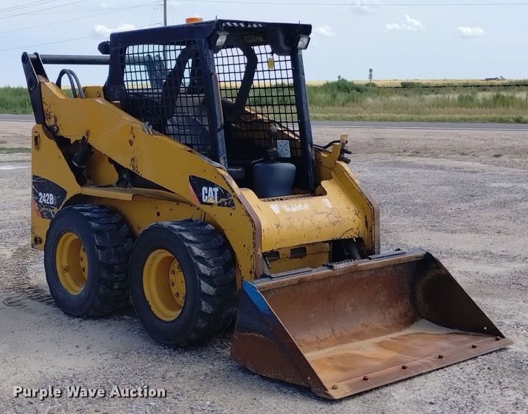 image for item DP3370 2012 Caterpillar 242B3  skid steer loader