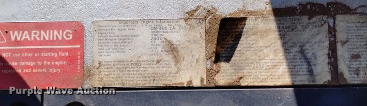 image for item DP3372 2004 Western Star 4900FA  dump truck