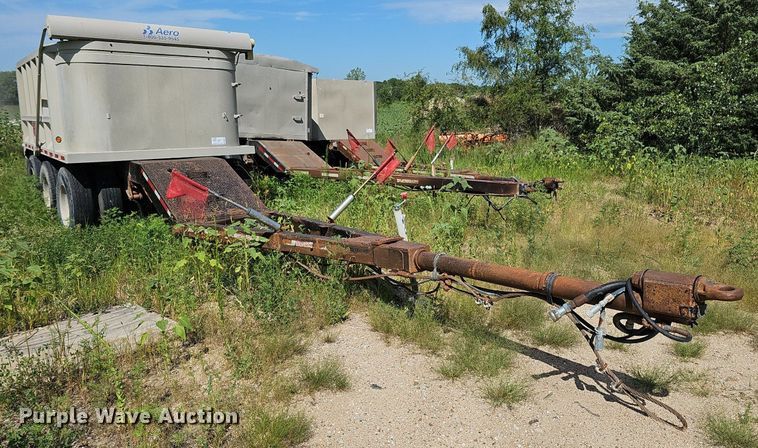 image for item DQ0124 1993 Cornhusker Rockpup  end dump pup trailer