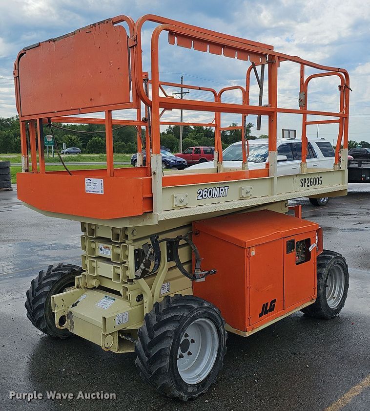 image for item DQ0148 JLG 260MRT  scissor lift