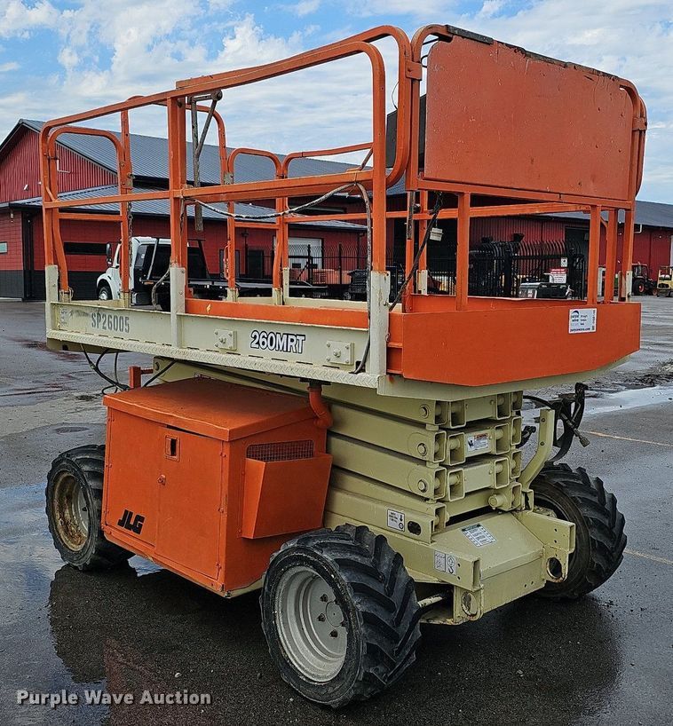 image for item DQ0148 JLG 260MRT  scissor lift