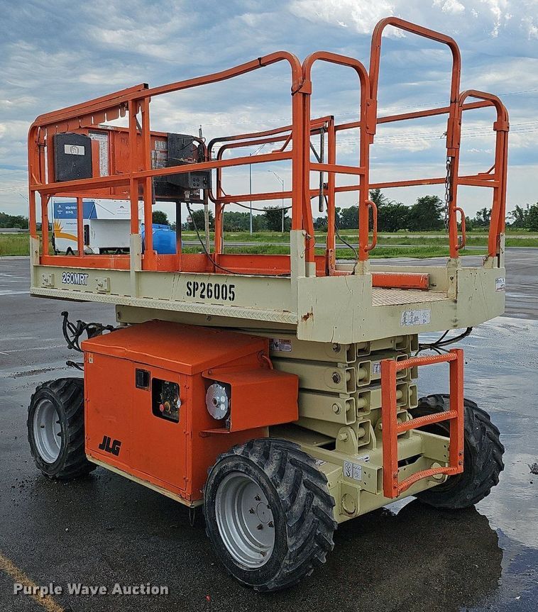 image for item DQ0148 JLG 260MRT  scissor lift