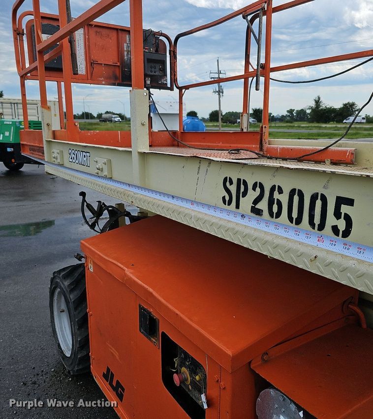 image for item DQ0148 JLG 260MRT  scissor lift