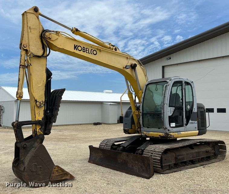 image for item DQ0871 2003 Kobelco SK115SRDZ  excavator