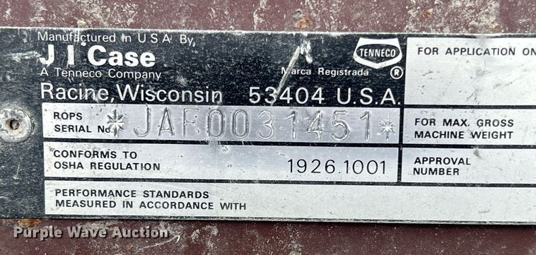 image for item DQ0894 Case 1845C  skid steer loader