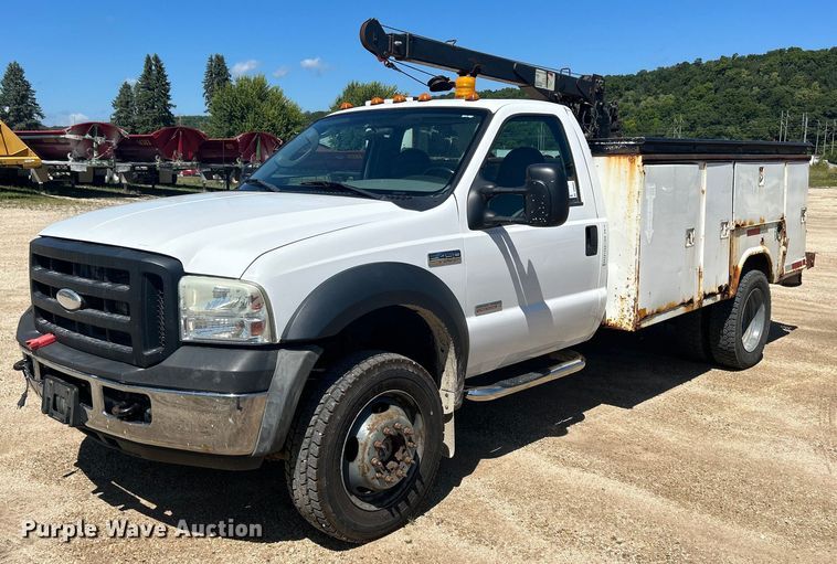 image for item DQ0895 2007 Ford F450 Super Duty  utility / service truck