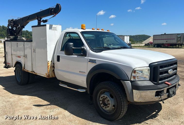 image for item DQ0895 2007 Ford F450 Super Duty  utility / service truck