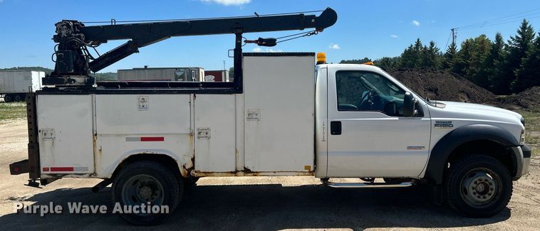 image for item DQ0895 2007 Ford F450 Super Duty  utility / service truck