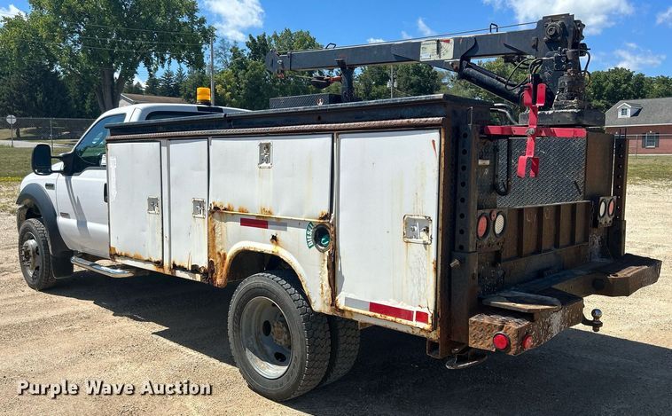 image for item DQ0895 2007 Ford F450 Super Duty  utility / service truck