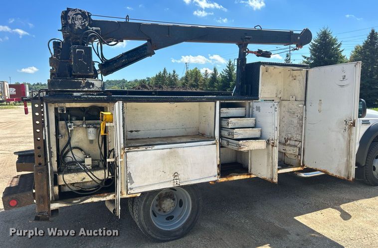 image for item DQ0895 2007 Ford F450 Super Duty  utility / service truck