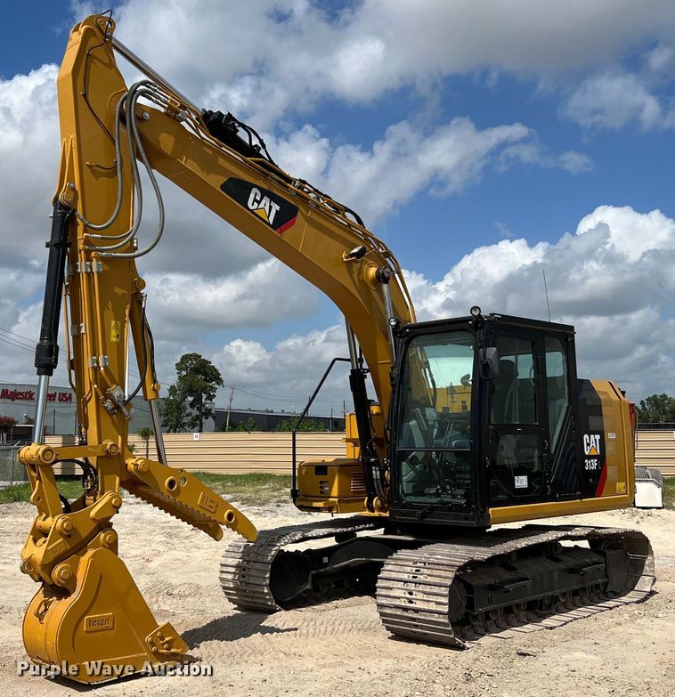 image for item DQ2128 2020 Caterpillar 313F L  excavator