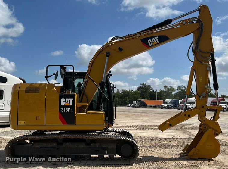image for item DQ2128 2020 Caterpillar 313F L  excavator