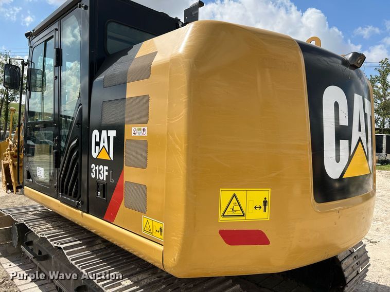 image for item DQ2128 2020 Caterpillar 313F L  excavator