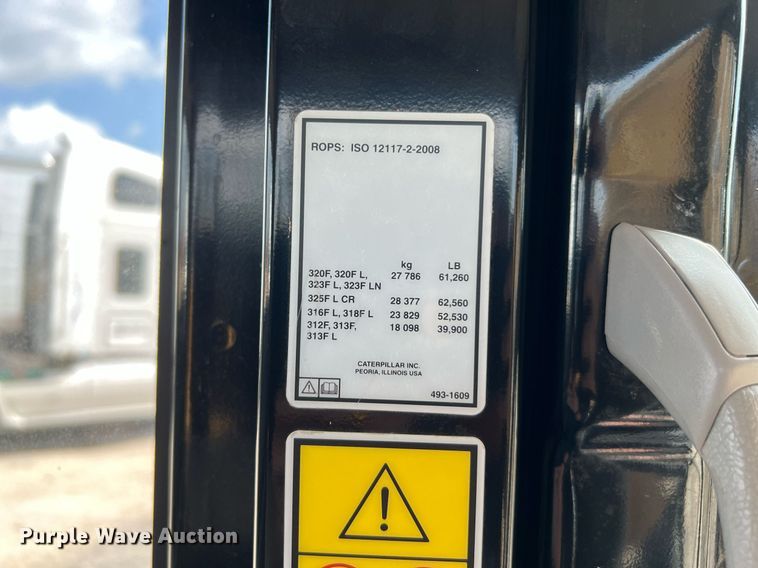 image for item DQ2128 2020 Caterpillar 313F L  excavator