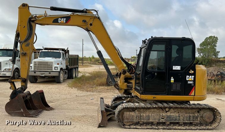 image for item DQ2131 2016 Caterpillar 308E2 CR  mini excavator