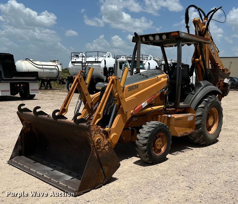 image for item DQ2136 2004 Case 580 Super M Series 2  backhoe