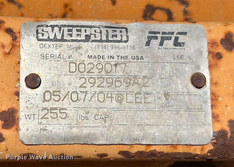 image for item DQ2136 2004 Case 580 Super M Series 2  backhoe