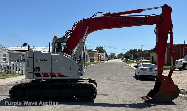 image for item DS2127 2008 Link Belt 135 Spin Ace  excavator