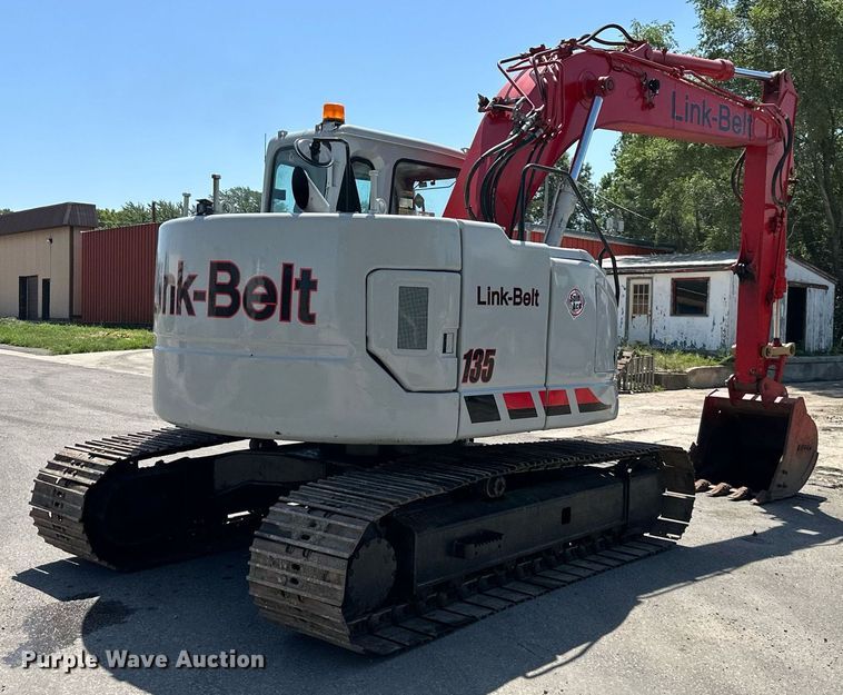image for item DS2127 2008 Link Belt 135 Spin Ace  excavator