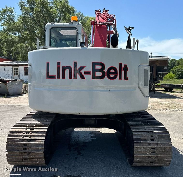 image for item DS2127 2008 Link Belt 135 Spin Ace  excavator