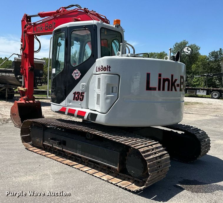 image for item DS2127 2008 Link Belt 135 Spin Ace  excavator