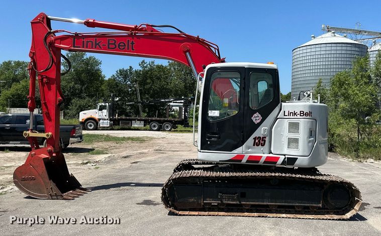 image for item DS2127 2008 Link Belt 135 Spin Ace  excavator