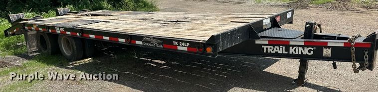 image for item DS6452 2012 Trail King TK24LP262  equipment trailer