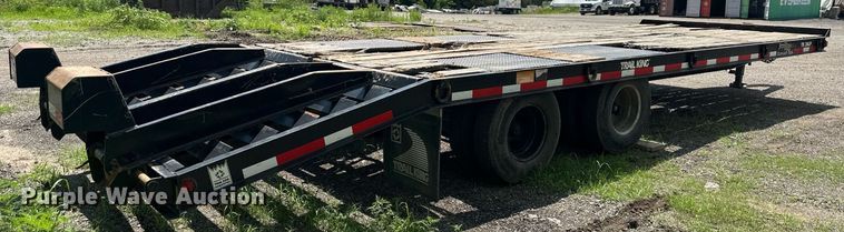 image for item DS6452 2012 Trail King TK24LP262  equipment trailer
