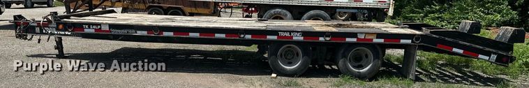 image for item DS6452 2012 Trail King TK24LP262  equipment trailer