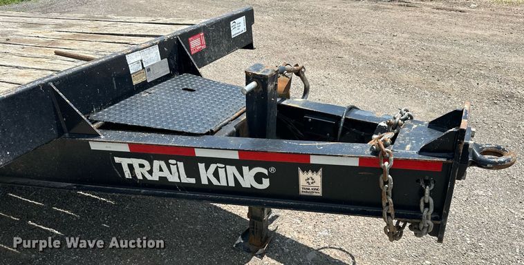 image for item DS6452 2012 Trail King TK24LP262  equipment trailer