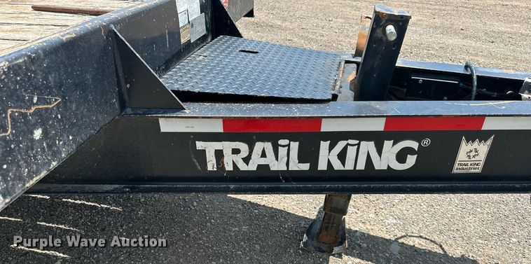 image for item DS6452 2012 Trail King TK24LP262  equipment trailer