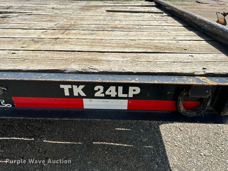 image for item DS6452 2012 Trail King TK24LP262  equipment trailer