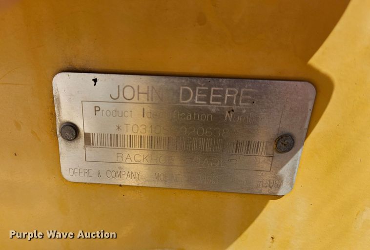 image for item DS6474 2003 John Deere 310SG  backhoe