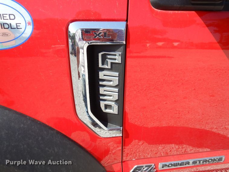 image for item IQ9769 2017 Ford F550 Super Duty XL  dump truck