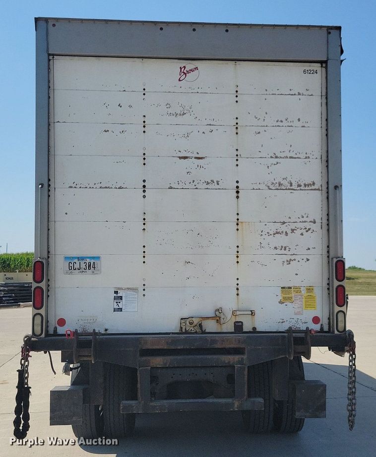 image for item JO9159 2007 Freightliner Business Class M2  side curtain box truck