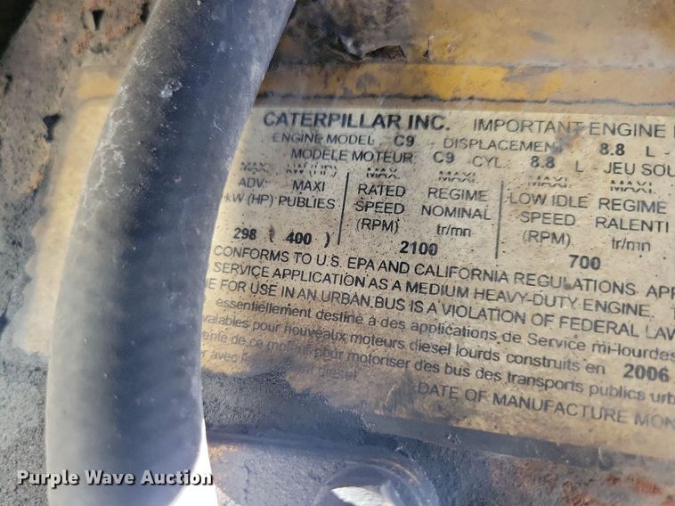 image for item JO9159 2007 Freightliner Business Class M2  side curtain box truck