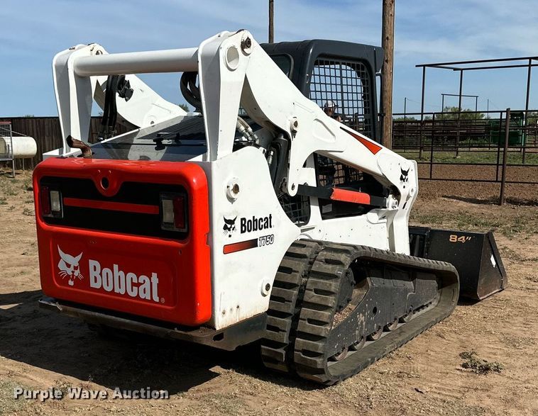 image for item KM9850 2014 Bobcat T750  tracked skid steer loader