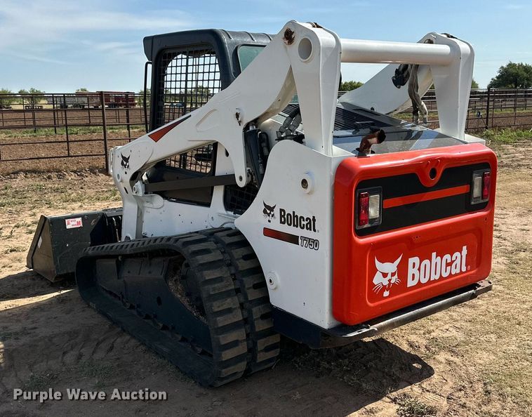 image for item KM9850 2014 Bobcat T750  tracked skid steer loader