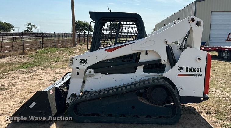 image for item KM9850 2014 Bobcat T750  tracked skid steer loader