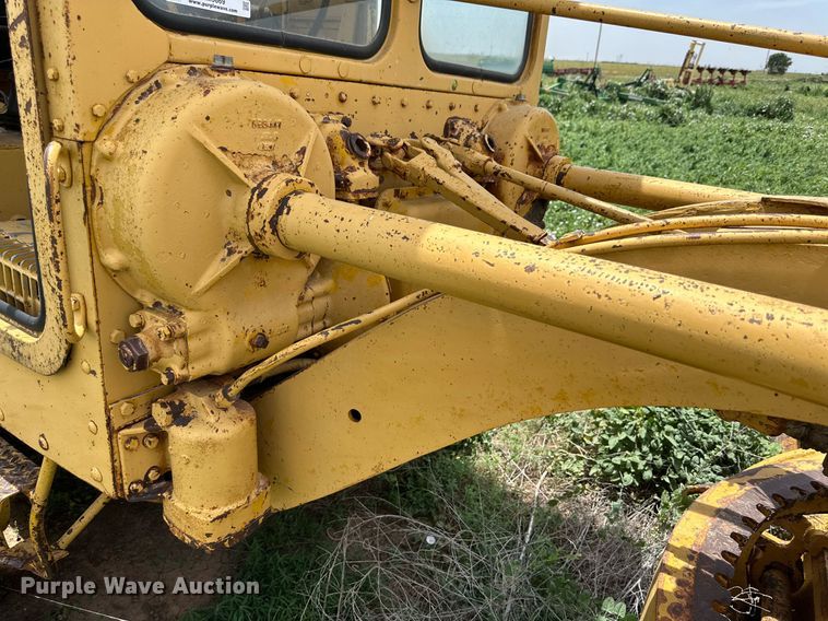 image for item KM9869 1959 Caterpillar 12  rigid frame motor grader