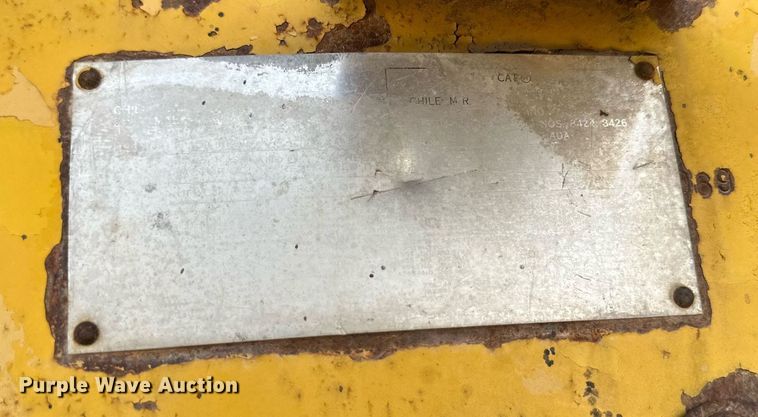 image for item KM9869 1959 Caterpillar 12  rigid frame motor grader