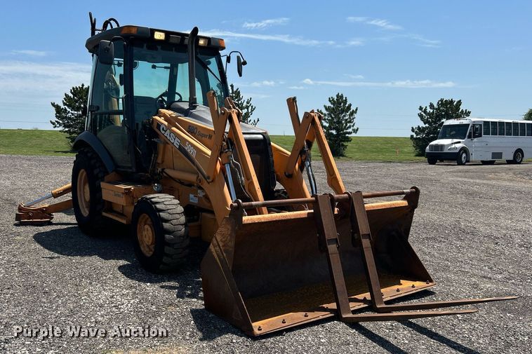 image for item KW9123 2005 Case 580 Super M Series 2  backhoe