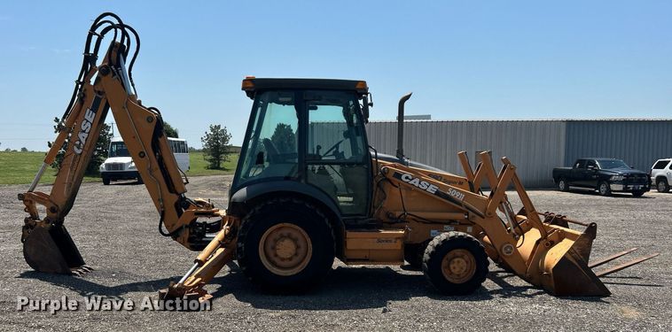 image for item KW9123 2005 Case 580 Super M Series 2  backhoe
