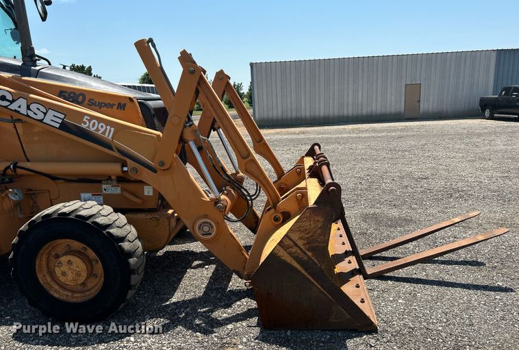 image for item KW9123 2005 Case 580 Super M Series 2  backhoe