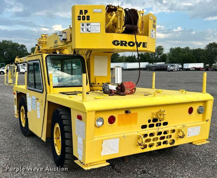image for item KW9134 1990 Grove AP308  crane