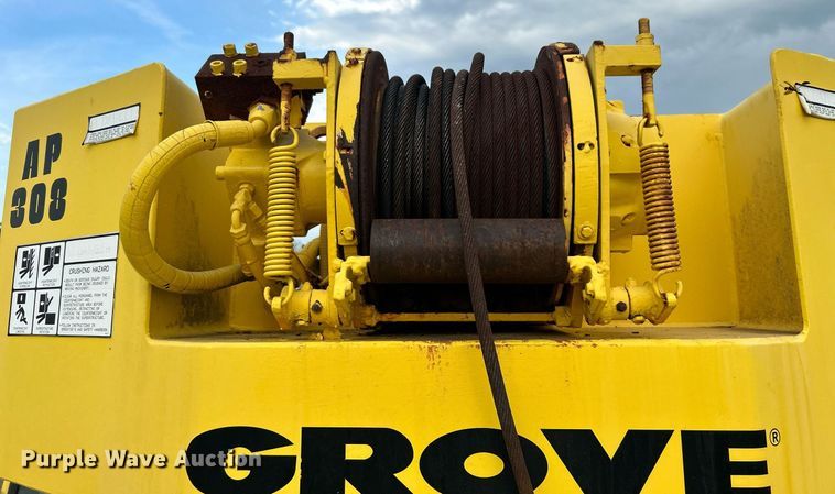 image for item KW9134 1990 Grove AP308  crane