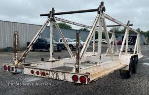 image for item KW9147 1996 Butler Trailer Mfg BC-1803  reel trailer