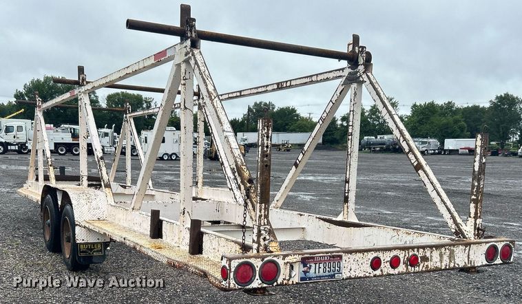 image for item KW9147 1996 Butler Trailer Mfg BC-1803  reel trailer