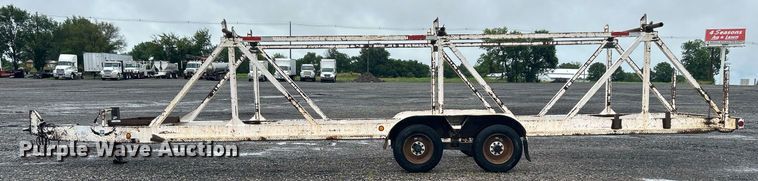 image for item KW9147 1996 Butler Trailer Mfg BC-1803  reel trailer